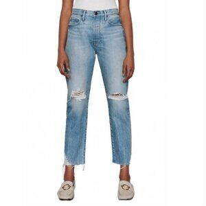 FRAME Le Original Straight Jeans Limelight Chew